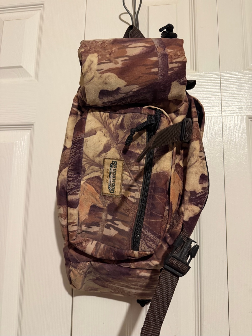 Brookwood made in USA Camo Sling Pack – Brown Camouflage